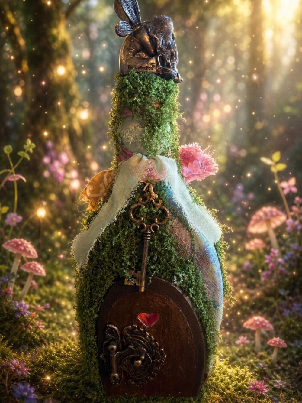 Whimsical Fairy in a Magical Forest with a Secret Door! - Picture 2 of 4